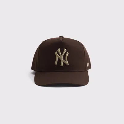Abercrombie & Fitch New York Yankees '47 Hitch Cap In Brown
