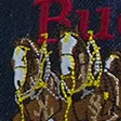 Abercrombie & Fitch Budweiser Baseball Hat In Blue