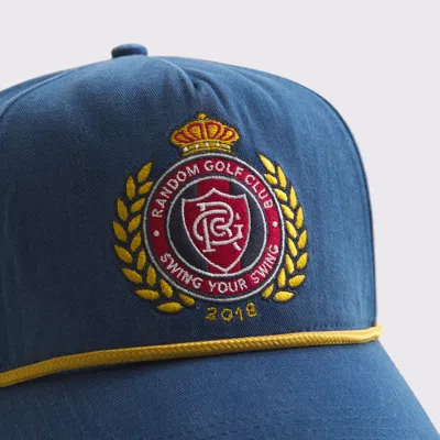Abercrombie & Fitch Random Golf Club Snapback Hat In Blue