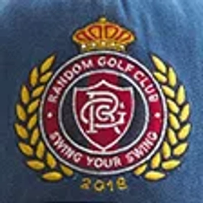 Abercrombie & Fitch Random Golf Club Snapback Hat In Blue