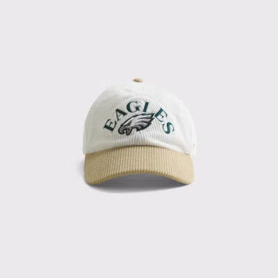 Abercrombie & Fitch Philadelphia Eagles '47 Clean-up Hat In White