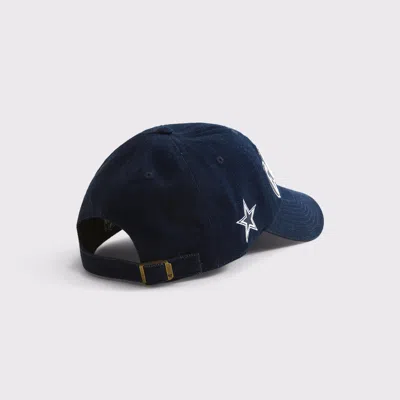 Abercrombie & Fitch Dallas Cowboys '47 Clean-up Hat In Blue