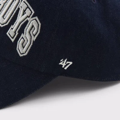 Abercrombie & Fitch Dallas Cowboys '47 Clean-up Hat In Blue