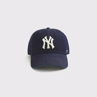 Abercrombie & Fitch New York Yankees '47 Clean-up Hat In Blue
