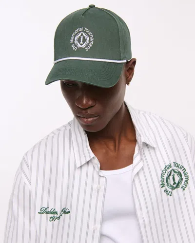 Abercrombie & Fitch Memorial Tournament Snapback Hat In Green