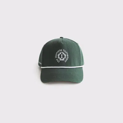 Abercrombie & Fitch Memorial Tournament Snapback Hat In Green