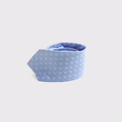 Abercrombie & Fitch The A&f Collins Blue Pattern Tie In Multi