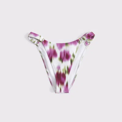 Abercrombie & Fitch O-ring High-leg Cheeky Bottom In Multi