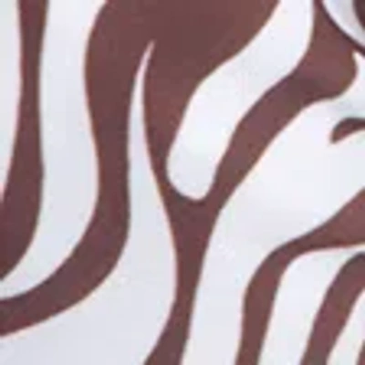 Abercrombie & Fitch Curve Love Ruched Underwire Bikini Top In Brown