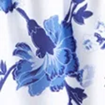 Abercrombie & Fitch Low Rise Ruched Tie-side Cheeky Bottom In Blue