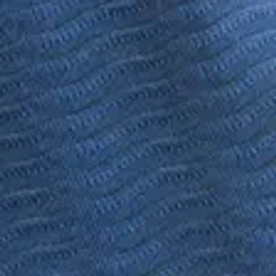 Abercrombie & Fitch High Apex Underwire Bikini Top In Blue