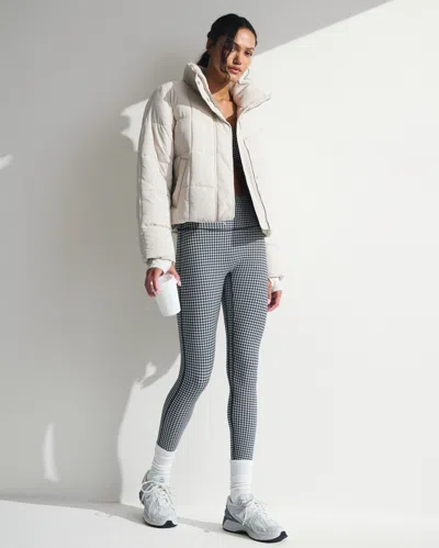 Abercrombie & Fitch Ypb On The Go Classic Puffer In White