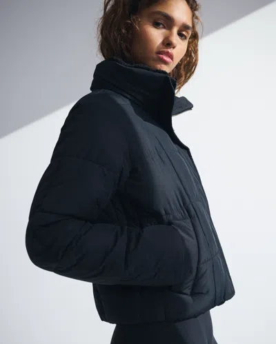 Abercrombie & Fitch Ypb On The Go Classic Puffer In Black