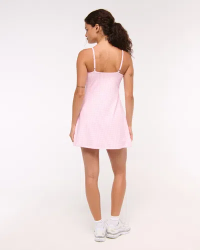 Abercrombie & Fitch Ypb Cami Mini Dress In Pink