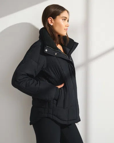Abercrombie & Fitch Ypb On The Go Iconic Puffer In Black