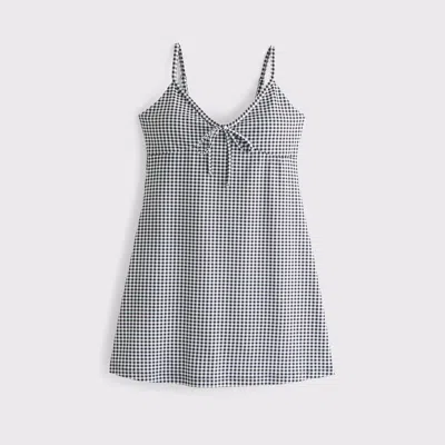 Abercrombie & Fitch Ypb Cami Mini Dress In Gray
