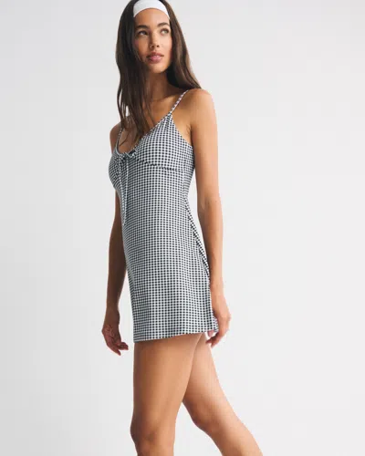 Abercrombie & Fitch Ypb Cami Mini Dress In Gray