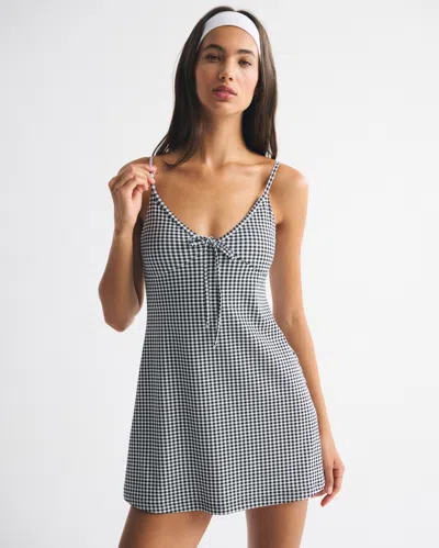 Abercrombie & Fitch Ypb Cami Mini Dress In Gray