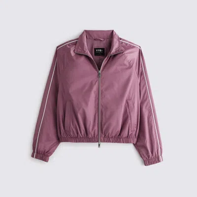 Abercrombie & Fitch Ypb Active Satin Track Jacket