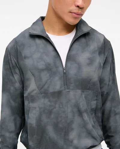 Abercrombie & Fitch Ypb Motiontek Windbreaker In Gray