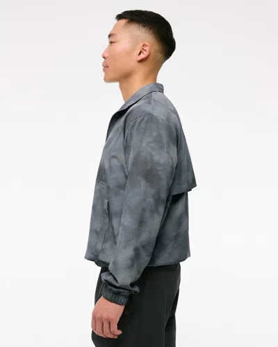 Abercrombie & Fitch Ypb Motiontek Windbreaker In Gray