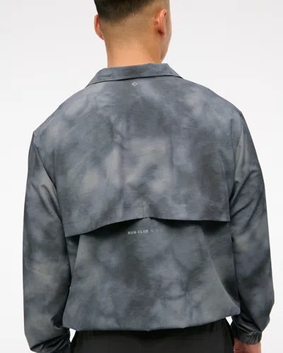 Abercrombie & Fitch Ypb Motiontek Windbreaker In Gray