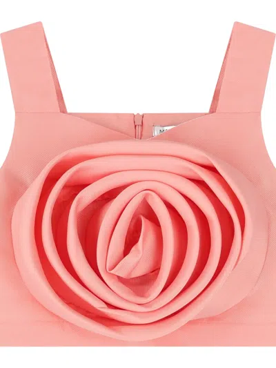 Mama Luma Rose Satin Skirt Set In Pink