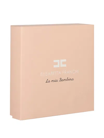 Elisabetta Franchi Logo-pattern Headband In Brown