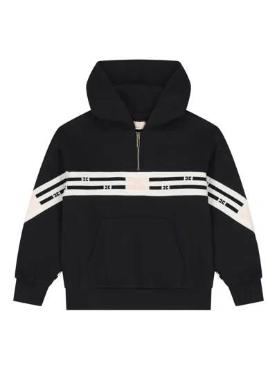 Elisabetta Franchi Zip-fastening Hoodie In Black