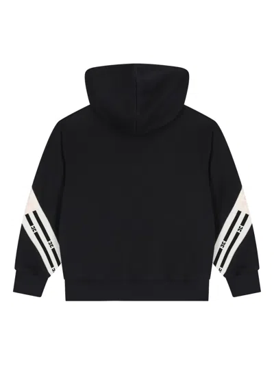 Elisabetta Franchi Zip-fastening Hoodie In Black