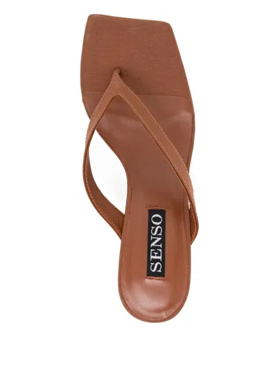 Senso 75mm Elvie Sandals In Brown