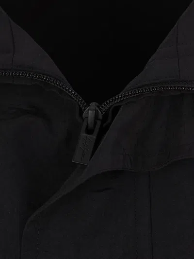 Yohji Yamamoto Hooded Zip Coat In Black