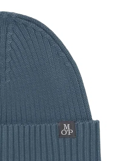 Marc O'polo Ribbed-knit Beanie In Brown