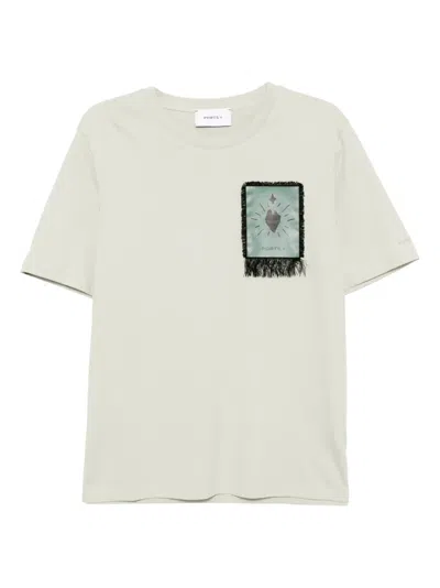 Ports V Shining Heart T-shirt In White