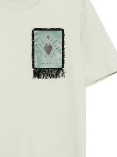 Ports V Shining Heart T-shirt In White