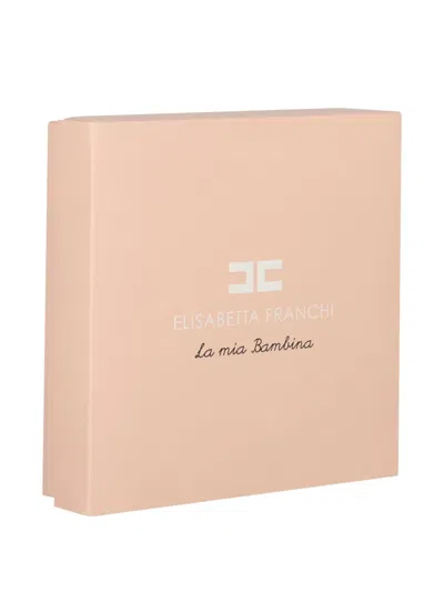 Elisabetta Franchi Striped-pattern Headband In Black