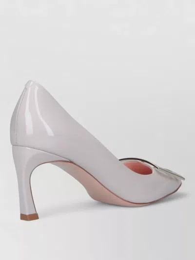 Roger Vivier High Heel Pumps Pointed Toe Buckle In Multi
