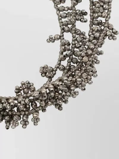 Brunello Cucinelli Beaded Multi Strand Bracelets Textured Finish