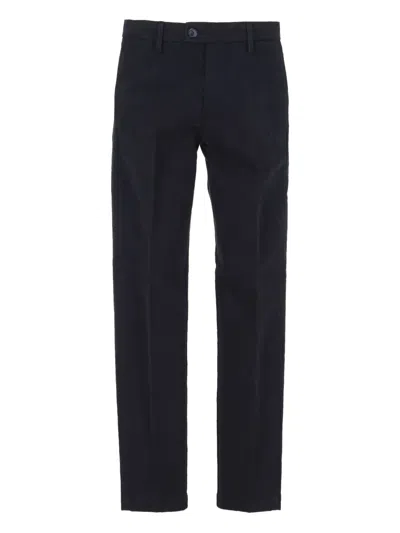 Re-hash Buttoned Straight-leg Trousers In Black