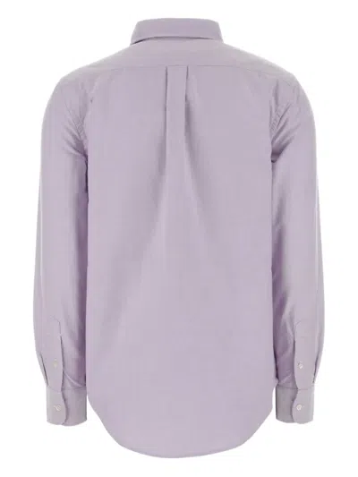Polo Ralph Lauren Cotton Shirt In Purple