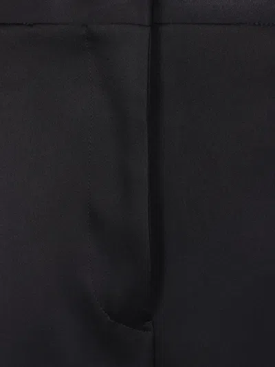 Jil Sander Belt-loops Trousers In Black