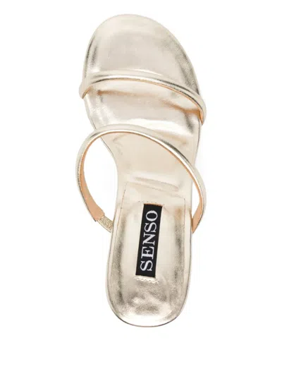 Senso 85mm Upton Sandals In Gold