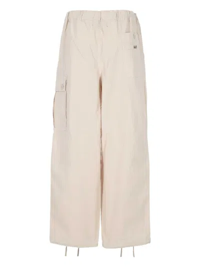 Applied Art Forms Cargo Wide-leg Trousers In Brown