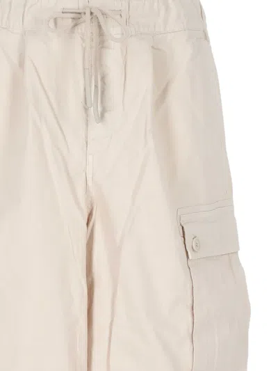 Applied Art Forms Cargo Wide-leg Trousers In Brown