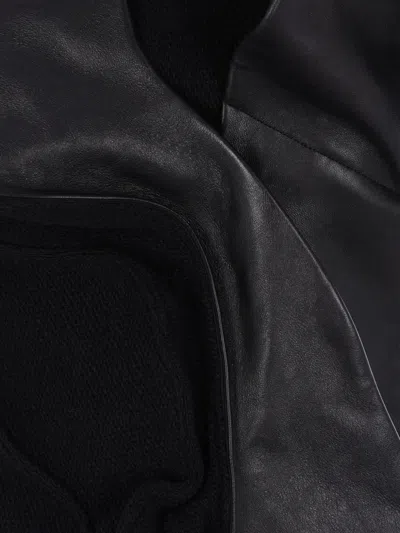 Yohji Yamamoto Layered Jacket In Black