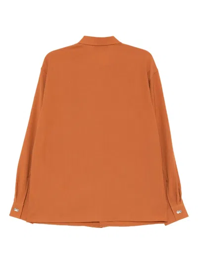 Ports V Graphic-printed Shirt In Orange