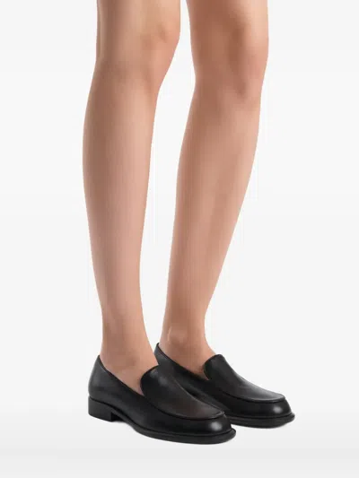 Khaite Miles Loafers In Black