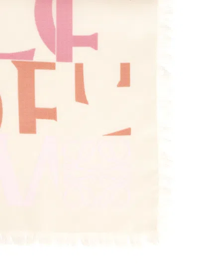 Loewe Scarf Scarves And Foulards Rose In Pink