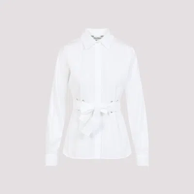 Max Mara Shirts White In White