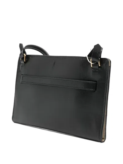 Totême Belted Cross Body Bag In Black